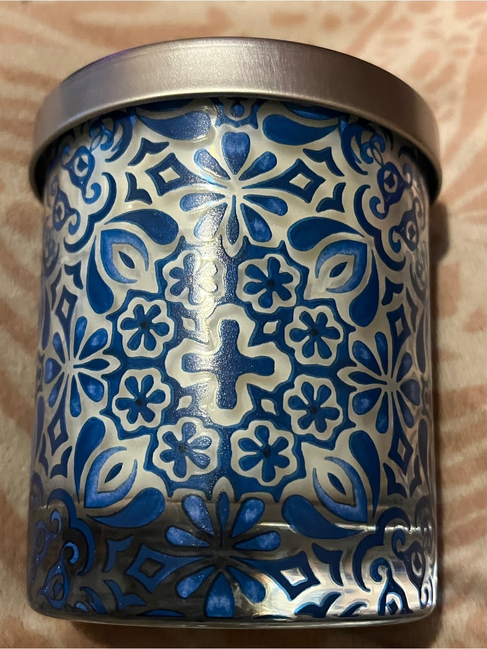 Michel Design Works Indigo Seas Scented Candle Sea Air & Jasmine 7.4 oz